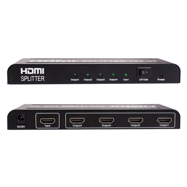 Splitter hdmi 4 ports 4k - Uniformatic - 73611
