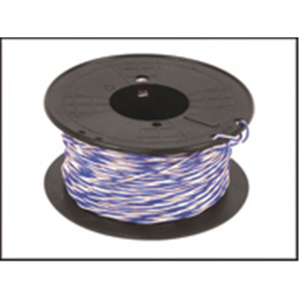 Jar teleph 5/10 blan-bleu 100m - Uniformatic - 42301