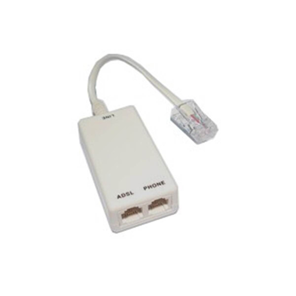 Filtre adsl rj45 vers 2xrj11 - Uniformatic - 44069