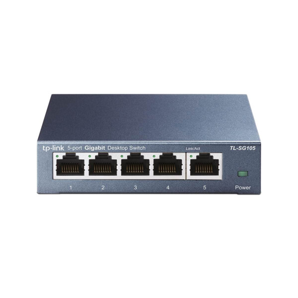 Switch ethernet de bureau 5 ports gigabit tp-link tl-sg105 - Uniformatic - 61120