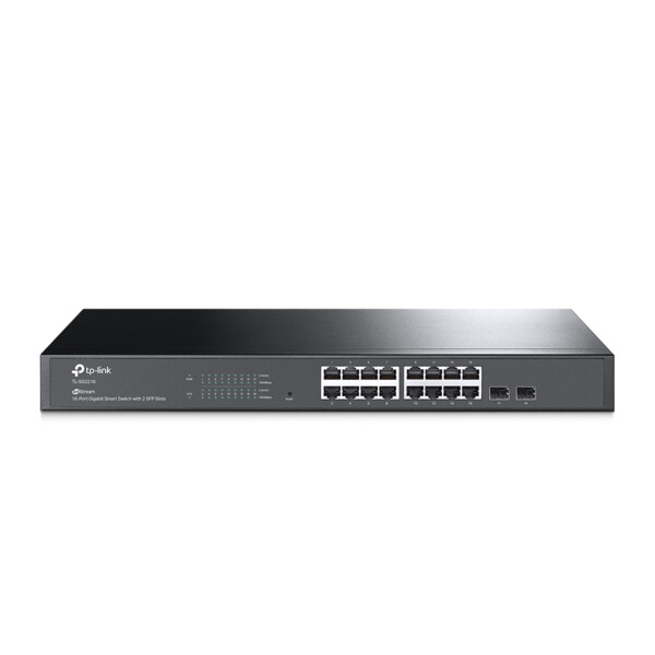 Switch rackable 16 ports gigabit +2 sfp tp-link tl-sg2218 - Uniformatic - 61126