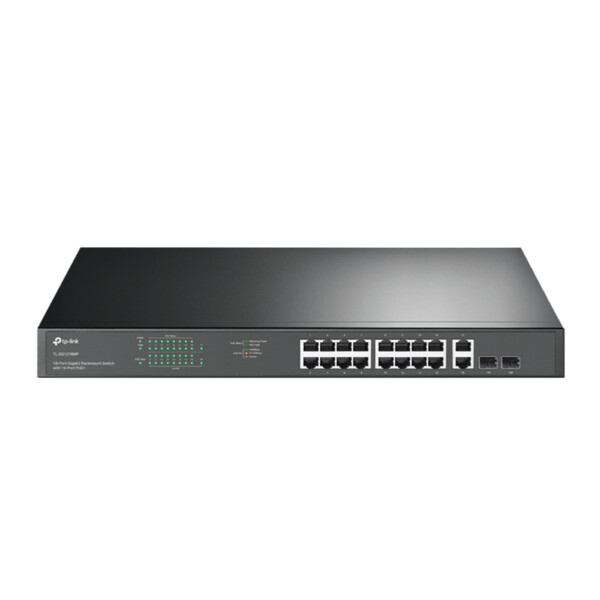 Switch poe+ rackable 24 ports gigabit +2 sfp tp-link tl-sg1428pe - Uniformatic - 61145
