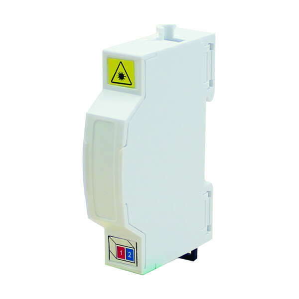 Boitier pto rail din 2 ports - Uniformatic - 27907