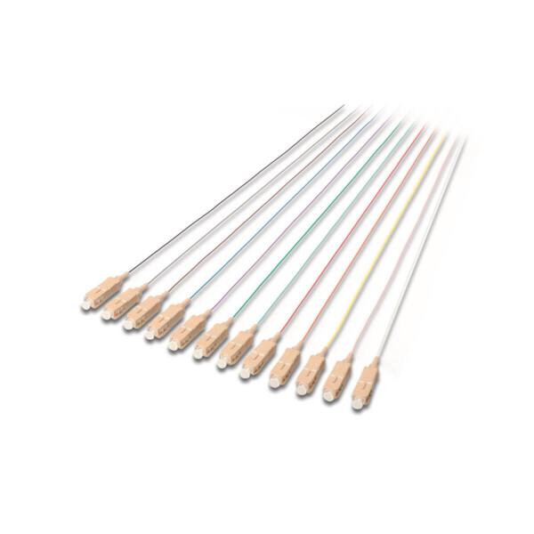Lot 12 pigtail couleur sc/apc - Uniformatic - 25737