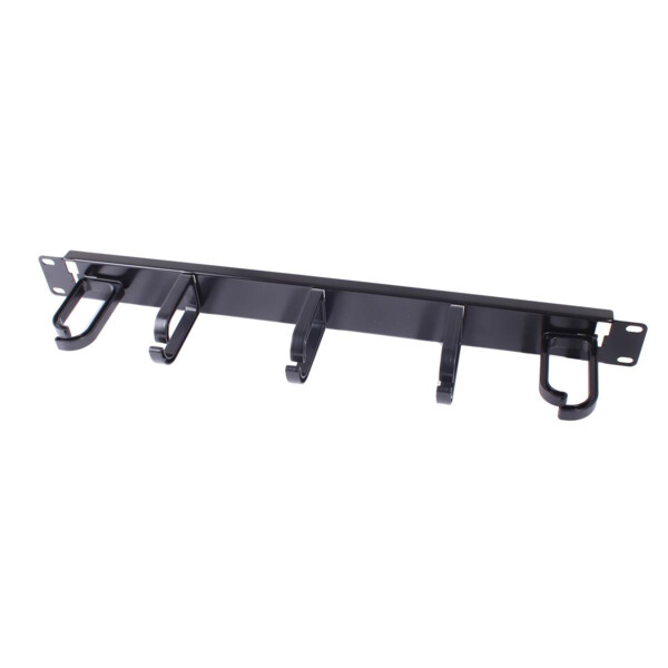 Passe-câble avec Anneau Uniformatic - Largeur 40 mm - Longueur 75 mm -  Hauteur 1 U - Plastique - Uniformatic - 27127