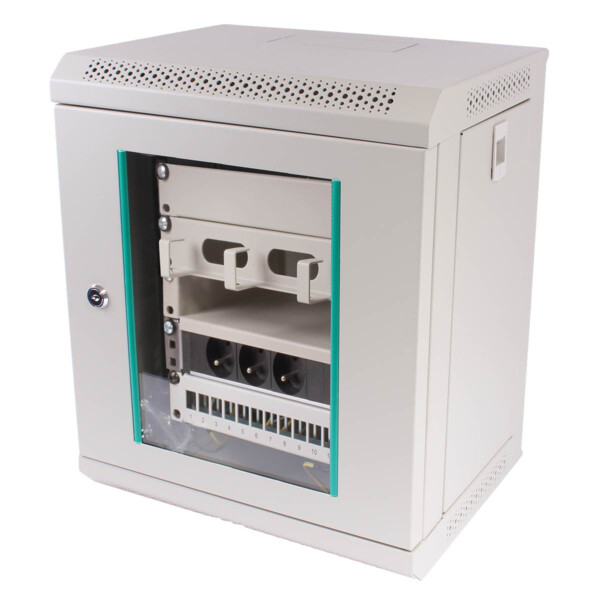 Kit de Coffret Réseau Complet 10 Pouces 7U Reso Uniformatic - Uniformatic - 27207
