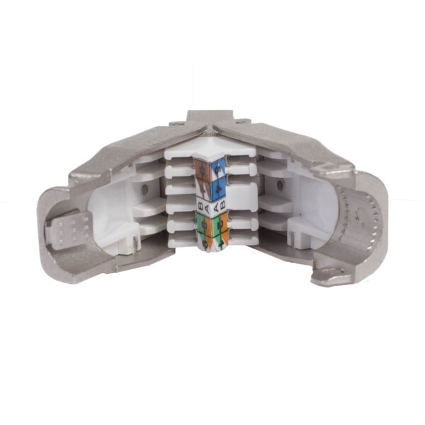 Connecteur RJ45 Rapide de Chantier Catégorie 6A Uniformatic – pour Câble Monobrin AWG23 - Uniformatic - 25181