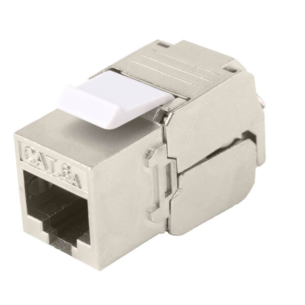 Embase RJ45 Keystone catégorie 6A FTP Autodénudante PRO Uniformatic - Uniformatic - 25205