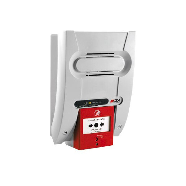 Tableau d'alarme incendie sonore à pile T4 CP - URA - URA - 320002