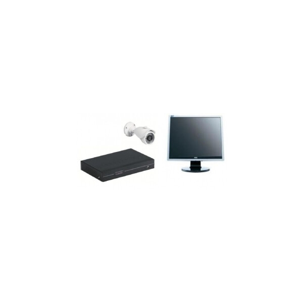 Kit vidéosurveillance CCTV avec écran 17 pouces - URA - URA - 515004
