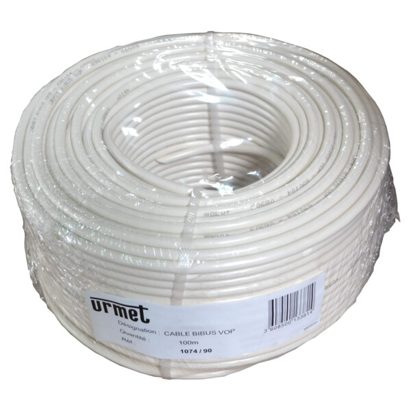 Couronne 100m cable 2voice (19315) - Urmet - 1083/90