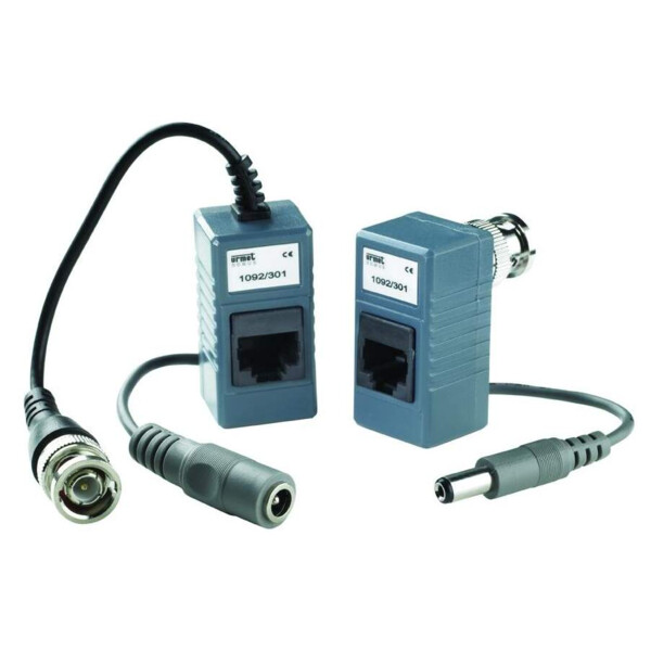 Kit transm 80m rj45 1ch alim & video (16557) - Urmet - 1092/301