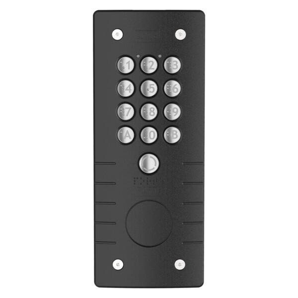 Clavier connecte 2f a54 zamac anthracite (21931) - Urmet - 16074003