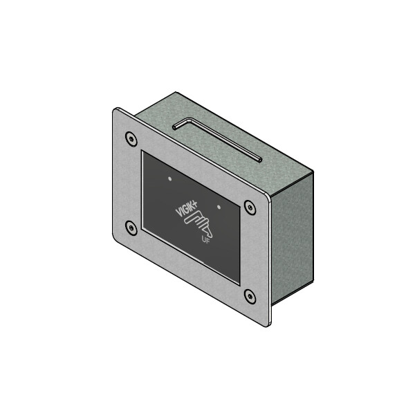 Lect inox encas vigik+ plat - Urmet - LEC/E/PLUS