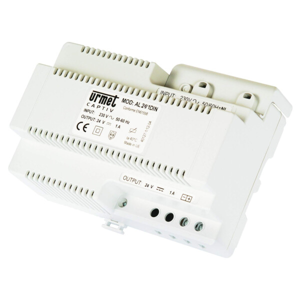 Alimentation 24v1a rail din (13666) - Urmet - AL24/1DIN