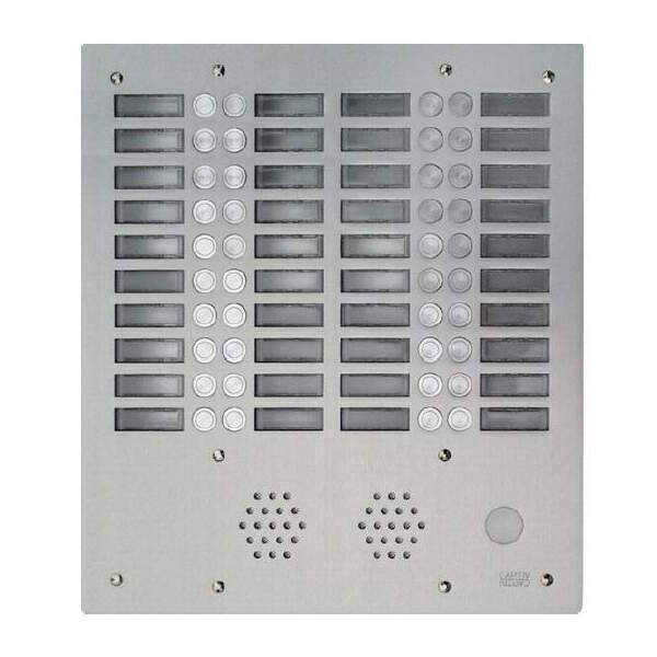 Plaque a.v alu 6mm 4r 40bp (425) - Urmet - 7774/40