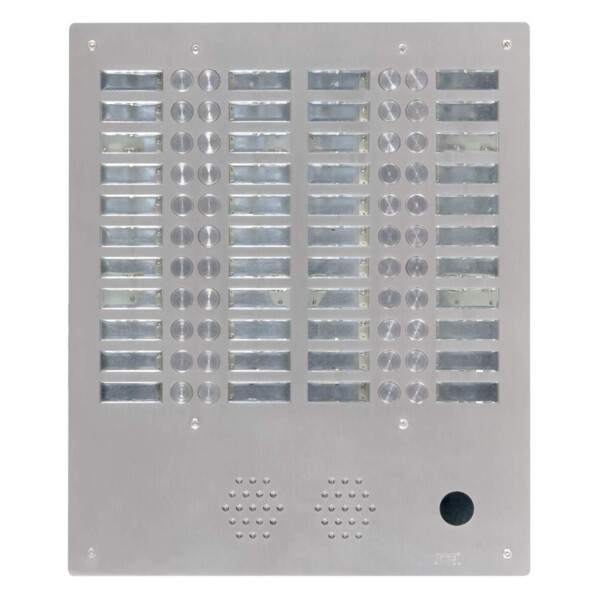 Plaque a.v alu 6mm 4r 44bp (426) - Urmet - 7774/44
