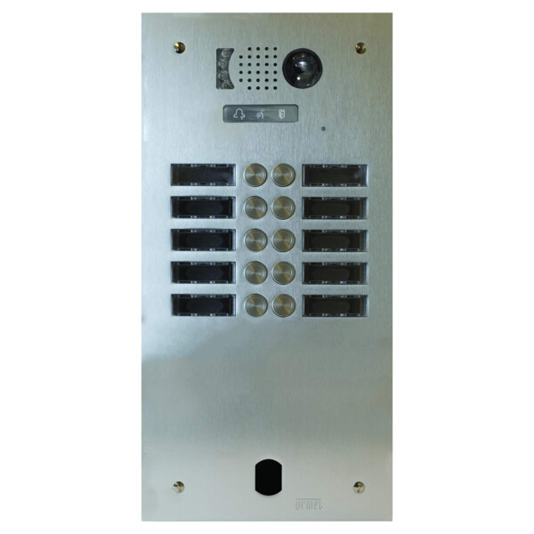 Plaque video alu 2r 10 bp 2 voice (20224) - Urmet - V83/210