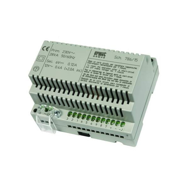 Alimentation 28va avec relais (14721) - Urmet - 786/15