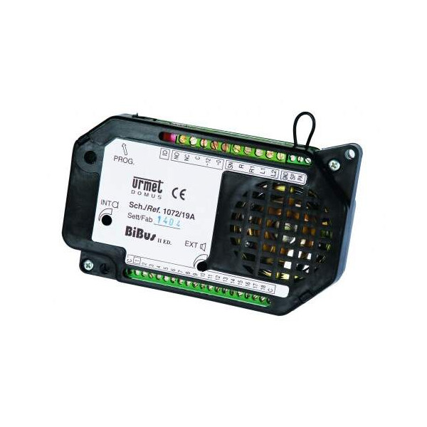 Digitalisateur BIBUS pour 18 touches d’appel avec micro-HP ampli intégré - Urmet - 1072/19A