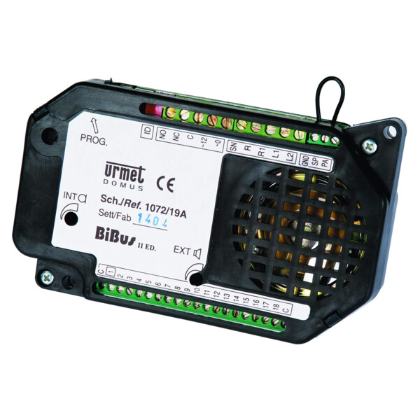 Digitalisateur BIBUS pour 18 touches d’appel avec micro-HP ampli intégré - Urmet - 1072/19A