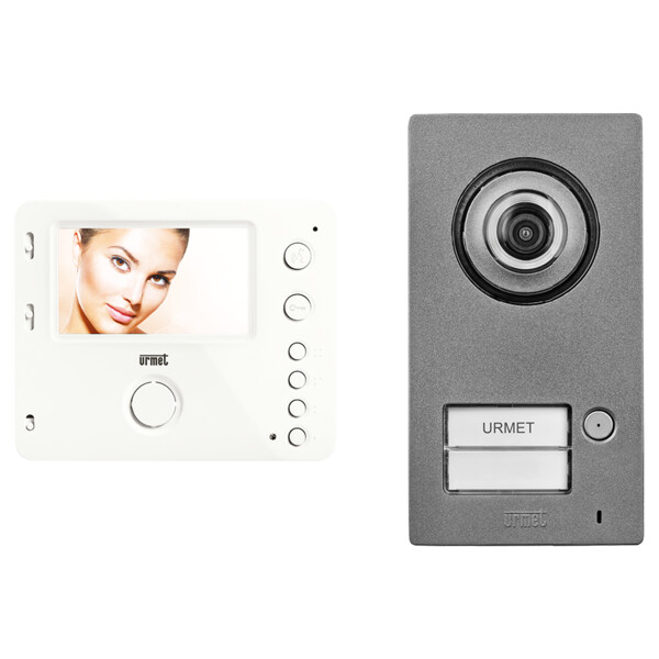 Kit video mains-libres Urmet Mini Note2 écran 4"3 - Urmet - 1722/93