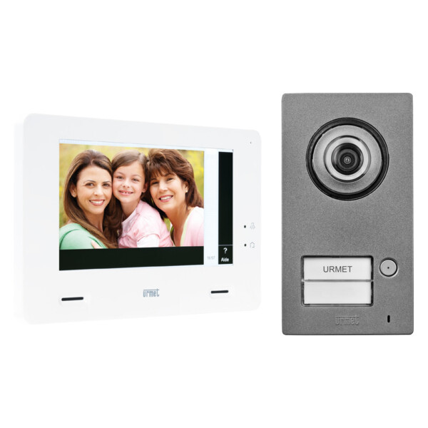 Kit vidéo couleur Urmet Mini Note+ Ecran 7" tactile - Urmet - 1722/95