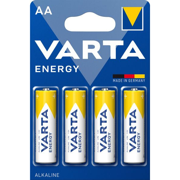 Pile alcaline Varta energy  LR06 aa par 4 - Varta - 546580