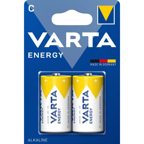 Pile alcaline LR14 C Varta energy par 2 - Varta - 546589