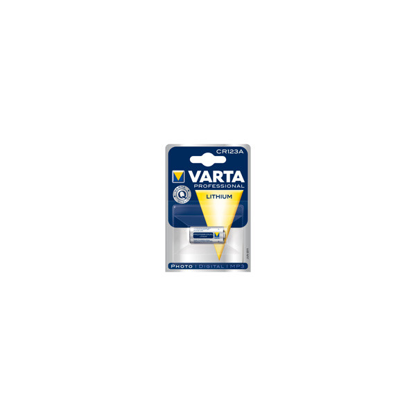 Pile Lithium CR123 3 V Varta – Sous Blister - Varta - 546708