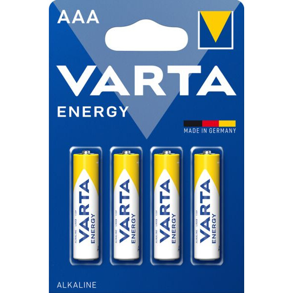 Pile alcaline AAA LR03 Varta energy Blister 4 - Varta - 546581