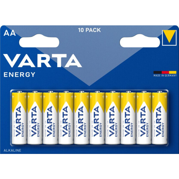 Pile - Varta energy LR06 AA Blister de 10 - Varta - 546603