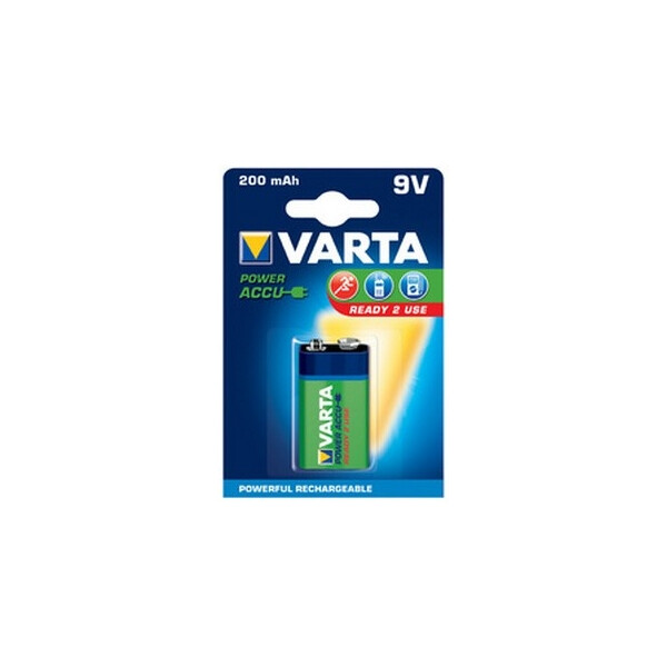 Batterie Rechargeable 9 V Hybride Nickel-Métal NiMH Varta - Varta - 56722-101-401