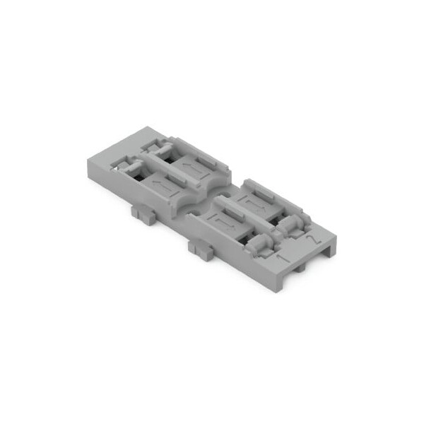 Adaptateur de montage 2 voies pour fixation par vis ss décharge - Wago - 2212522