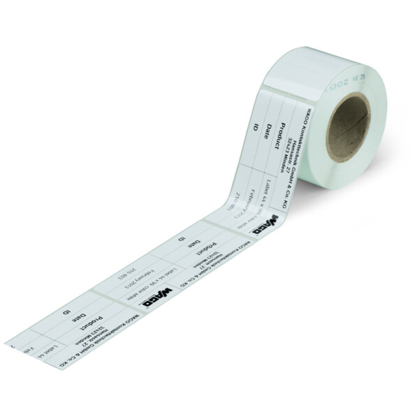 Etiquettes pet blanches 33x70mm 500/rl - Wago - 210801
