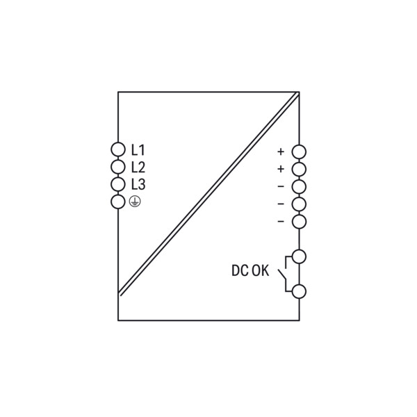 Alimentation à découpage BASE triphasée 400 V AC / 24 V DC - 40 A - Wago - 25872348