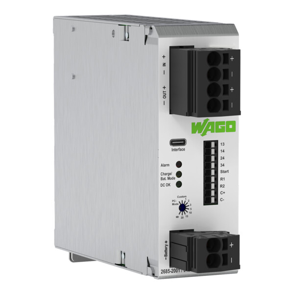 Contrôleur de charge 40A, pour batterie plomb AGM - Wago - 26852001/100240