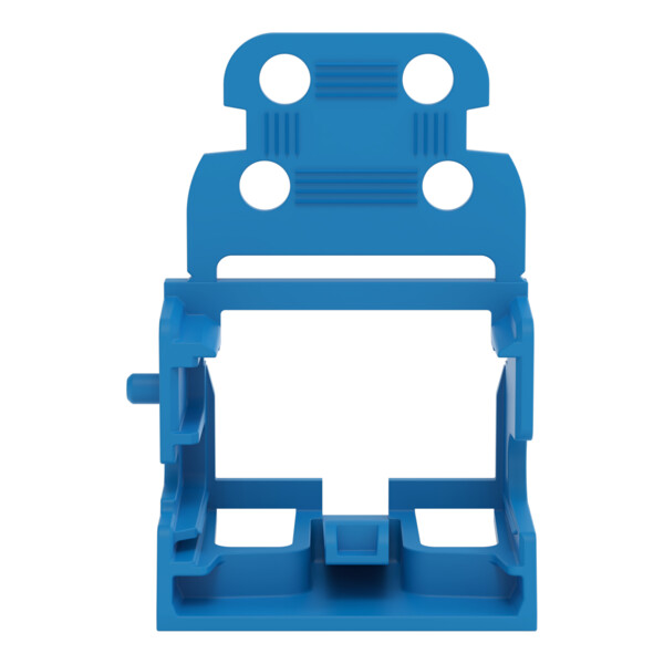 Adaptateur de fixation avec décharge de pour bornes à 10 conducteurs Série 221 - - Wago - 221519/000006