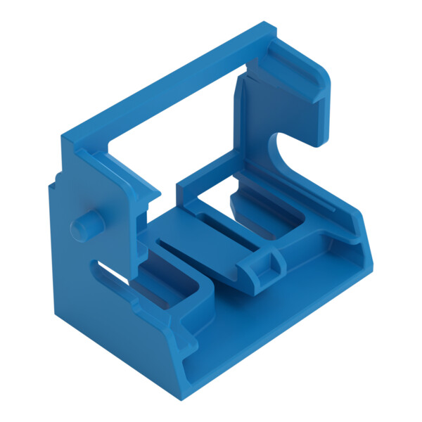 Adaptateur de fixation pour bornes à 10 conducteurs Série 221 - 4 mm²; bleu - Wago - 221519/002006