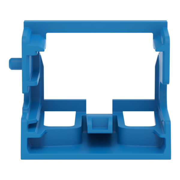 Adaptateur de fixation pour bornes à 10 conducteurs Série 221 - 4 mm²; bleu - Wago - 221519/002006
