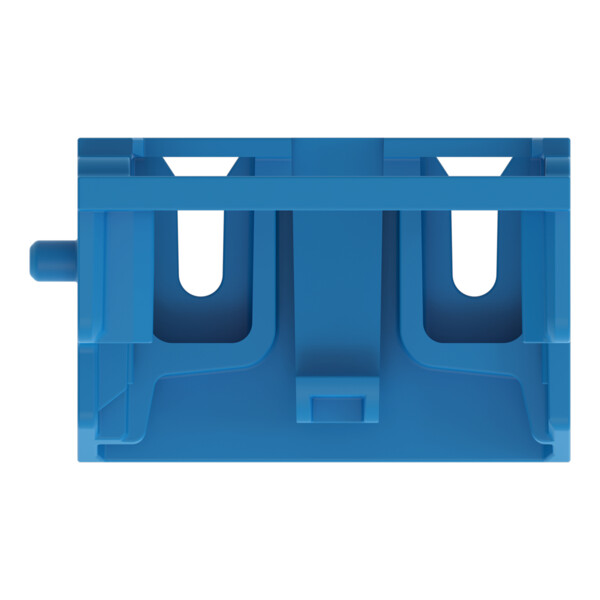 Adaptateur de fixation pour bornes à 10 conducteurs Série 221 - 4 mm²; bleu - Wago - 221519/002006