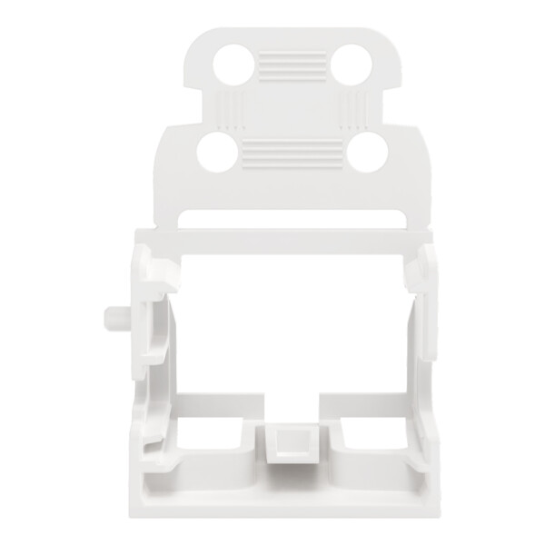Adaptateur de fixation pour bornes à 10 conducteurs Série 221 - 4mm²; blanc - Wago - 221519