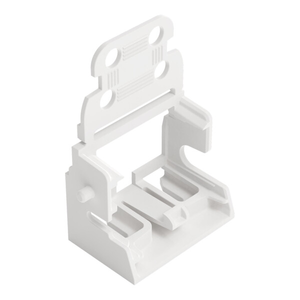 Adaptateur de fixation pour bornes à 10 conducteurs Série 221 - 4mm²; blanc - Wago - 221519