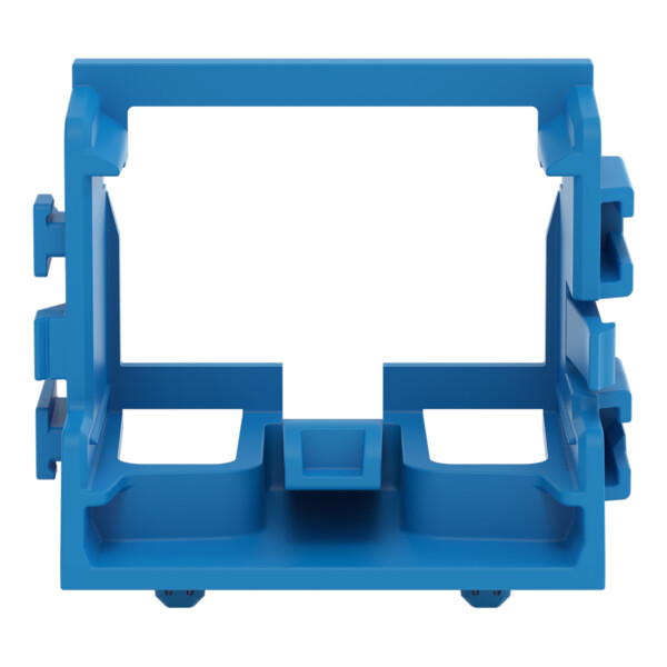 Adaptateur de fixation pour bornes à 10 conducteurs Série 221 - 4 mm²; bleu - Wago - 221529/002006