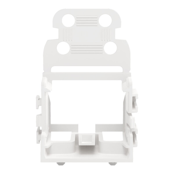 Adaptateur de fixation pour bornes à 10 conducteurs Série 221 - 4mm²; blanc - Wago - 221529