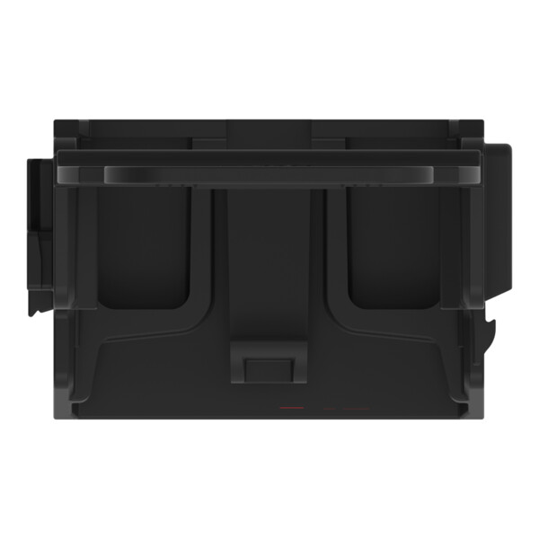Adaptateur de fixation avec décharge de pour bornes à 10 cond. Série 221 - noir - Wago - 221539/000004