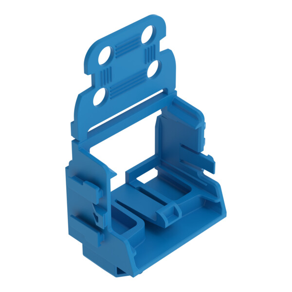 Adaptateur de fixation avec décharge de pour bornes à 10 conducteurs Série 221 - - Wago - 221539/000006