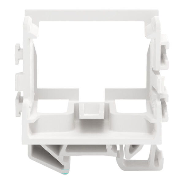 Adaptateur de fixation pour bornes à 10 conducteurs Série 221 - 4mm²; blanc - Wago - 221539/002000