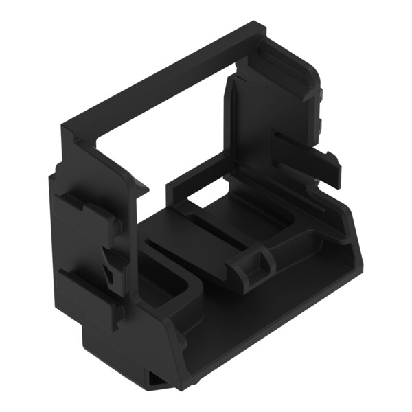Adaptateur de fixation pour bornes à 10 conducteurs Série 221 - 4 mm²; noir - Wago - 221539/002004
