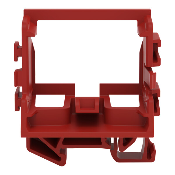 Adaptateur de fixation pour bornes à 10 conducteurs Série 221 - 4 mm²; rouge - Wago - 221539/002005